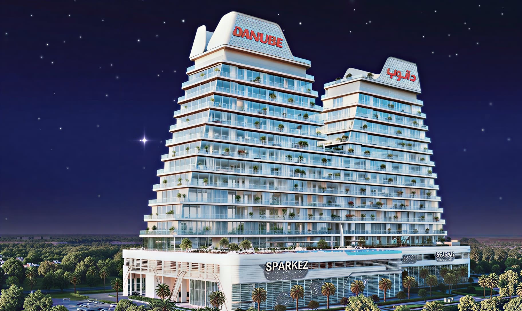 2 BHK Apartment in Sparklz by Danube