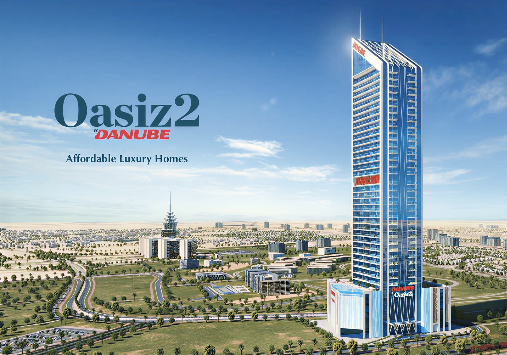 3 BHK Apartment in Oasiz 2 by Danube